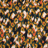 Crep Viscosa Estampado Animal Abstracto Petróleo - Ribes y Casals