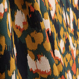 Crep Viscosa Estampado Animal Abstracto Petróleo - Ribes y Casals