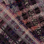 Tweed de Lana Mosaico Malva con Lúrex Dorado - Ribes y Casals