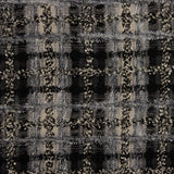 Tweed de Lana Mosaico Gris y Negro con Lúrex Dorado - Ribes y Casals