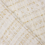 Tweed de Lana Lumière Ivory con Lúrex Dorado - Ribes y Casals