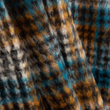 Tweed de Lana Inverness Turquesa Doble Faz - Ribes y Casals