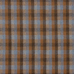 Loden de Lana Glenmore Cuadros Azul y Teja - Ribes y Casals
