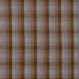 Loden de Lana Glenmore Cuadros Azul y Teja - Ribes y Casals