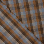 Loden de Lana Glenmore Cuadros Azul y Teja - Ribes y Casals