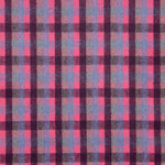 Loden de Lana Glenmore Cuadros Fucsia y Azul - Ribes y Casals