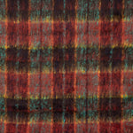 Tweed de Lana Glencoe Doble Faz Rojo y Turquesa - Ribes y Casals