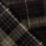 Tweed de Lana Braemar Doble Faz Marrón y Camel - Ribes y Casals