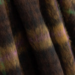 Tweed de Lana Braemar Doble Faz Chocolate y Violeta - Ribes y Casals