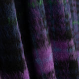 Tweed de Lana Braemar Doble Faz Azul Noche y Violeta - Ribes y Casals