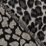 Loden de Lana Serengeti Animal Print Leopardo Gris - Ribes y Casals
