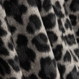 Loden de Lana Serengeti Animal Print Leopardo Gris - Ribes y Casals