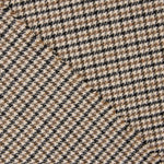 Loden de Lana Pata de Gallo Beige y Negro - Ribes y Casals