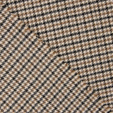 Loden de Lana Pata de Gallo Beige y Negro - Ribes y Casals