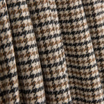 Loden de Lana Pata de Gallo Beige y Negro - Ribes y Casals