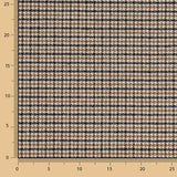 Loden de Lana Pata de Gallo Beige y Negro - Ribes y Casals