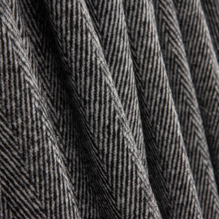 Loden de Lana Espiga Gris y Negro - Ribes y Casals