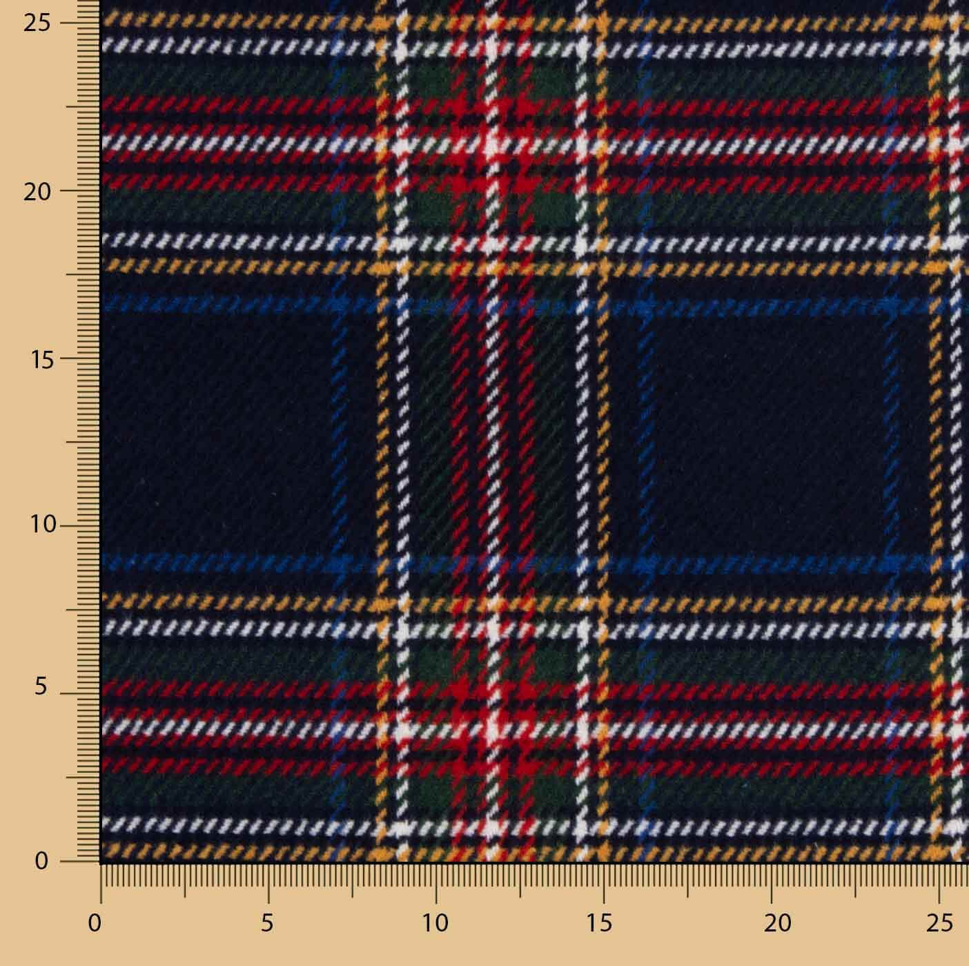Loden de Lana Edinburgh Navy - Ribes y Casals