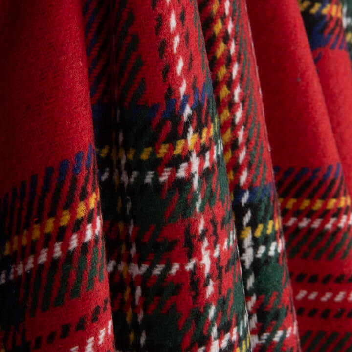 Loden de Lana Edinburgh Rojo - Ribes y Casals