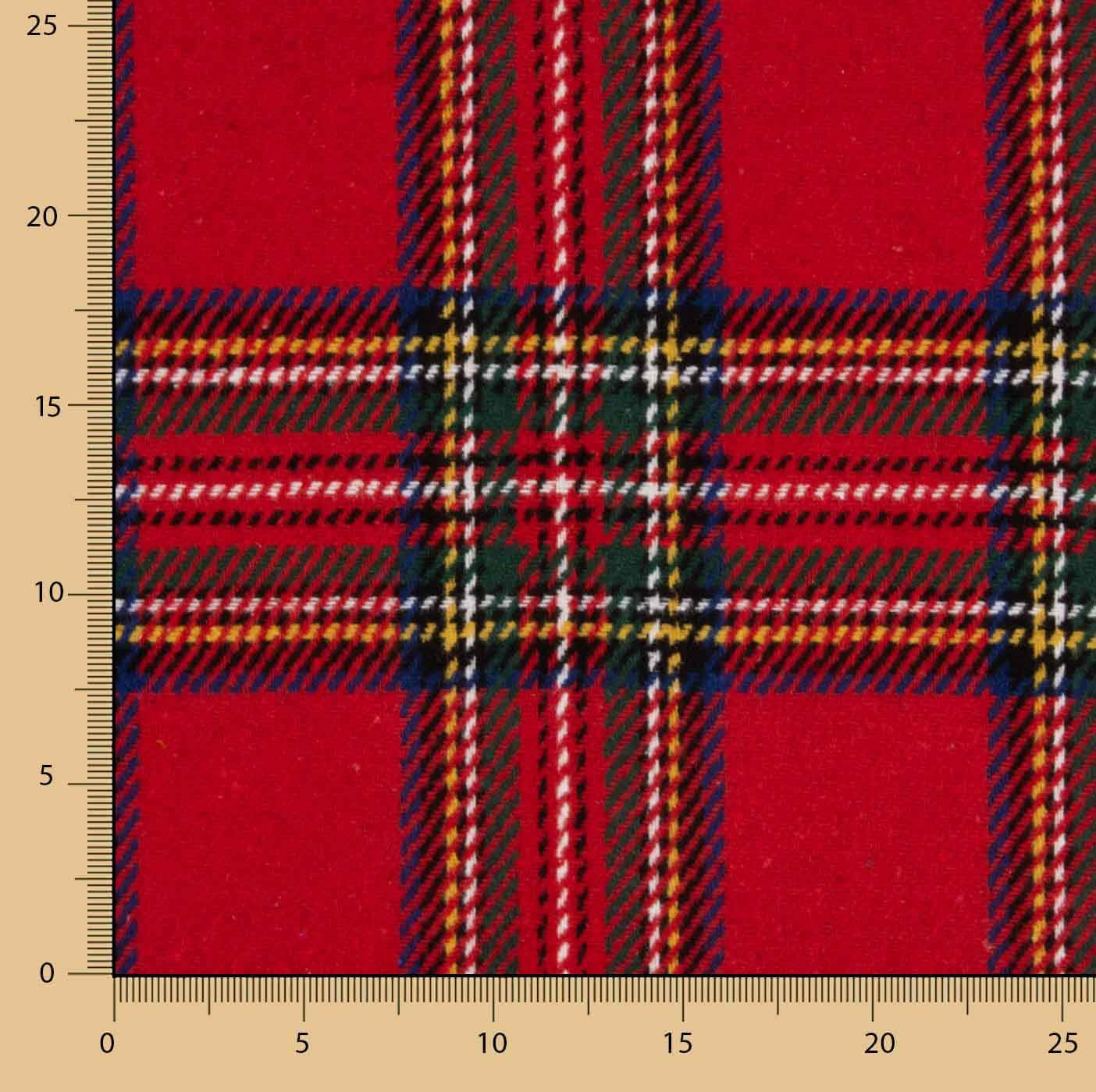 Loden de Lana Edinburgh Rojo - Ribes y Casals
