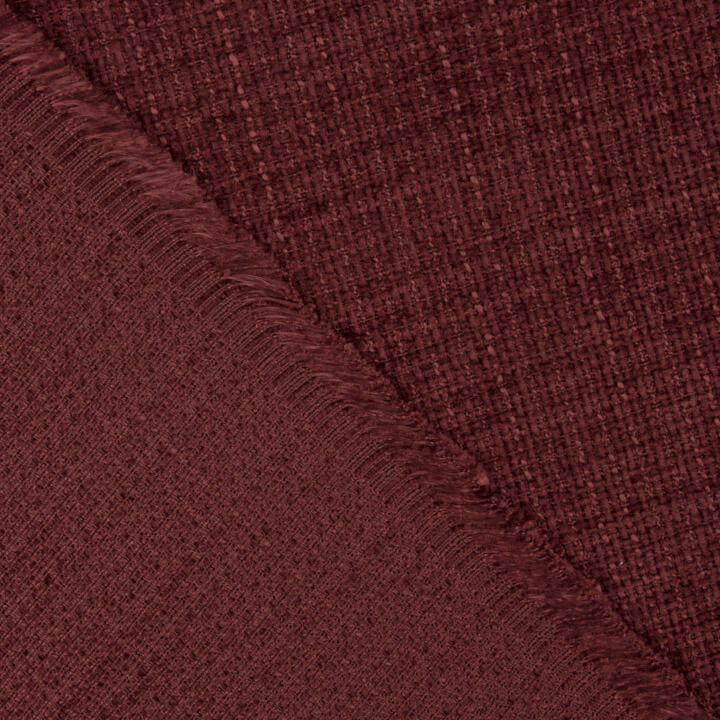 Tweed de Lana Granate - Ribes y Casals