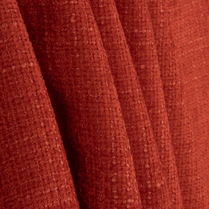 Tweed de Lana Rojo Coral - Ribes y Casals