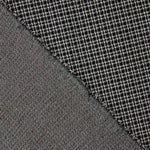 Punto Jacquard Pata de Gallo y Cuadros Negro y Blanco - Ribes y Casals