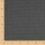 Punto Jacquard Pata de Gallo y Cuadros Negro y Blanco - Ribes y Casals