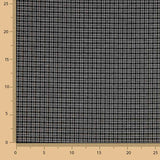 Punto Jacquard Pata de Gallo y Cuadros Negro y Blanco - Ribes y Casals