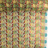 Bordado Rebrodé con Lentejuelas Alhambra Verde Turquesa - Ribes y Casals