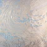Jacquard Fantasía Vórtice Azul Cielo y Marfil - Ribes y Casals