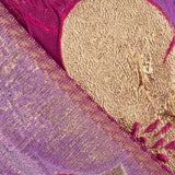 Jacquard Fantasía Pétalos Fucsia y Morado - Ribes y Casals