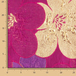 Jacquard Fantasía Pétalos Fucsia y Morado - Ribes y Casals