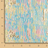 Jacquard Fantasía Destellos Turquesa Multicolor - Ribes y Casals