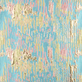 Jacquard Fantasía Destellos Turquesa Multicolor - Ribes y Casals