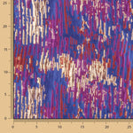 Jacquard Fantasía Destellos Azul Multicolor - Ribes y Casals