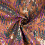 Jacquard Fantasía Destellos Terracota Multicolor - Ribes y Casals