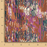 Jacquard Fantasía Destellos Terracota Multicolor - Ribes y Casals