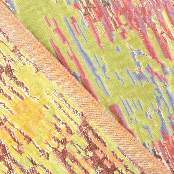 Jacquard Fantasía Destellos Verde Lima Multicolor - Ribes y Casals