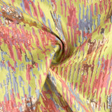 Jacquard Fantasía Destellos Verde Lima Multicolor - Ribes y Casals