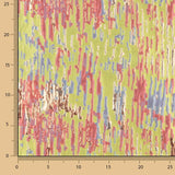 Jacquard Fantasía Destellos Verde Lima Multicolor - Ribes y Casals