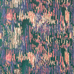 Jacquard Fantasía Destellos Verde Petróleo Multicolor - Ribes y Casals