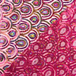 Tul Fucsia Fantasía Elástico con Lentejuelas Prisma - Ribes y Casals