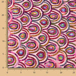 Tul Fucsia Fantasía Elástico con Lentejuelas Prisma - Ribes y Casals