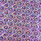 Tul Morado Fantasía Elástico con Lentejuelas Prisma - Ribes y Casals
