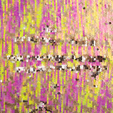 Tul Fantasía con Lentejuelas Irisadas Aurora Fucsia - Ribes y Casals