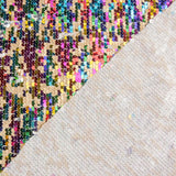 Tul Fantasía con Lentejuelas Irisadas Aurora Multicolor - Ribes y Casals
