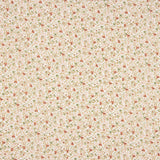 Viyela Estampada Florecitas Coral y Verde - Ribes y Casals