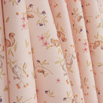 Viyela Estampada Fauna Silvestre Rosa - Ribes y Casals