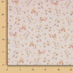 Viyela Estampada Fauna Silvestre Rosa - Ribes y Casals